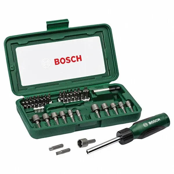Bosch 46 Parça Cırcırlı Tornavida Seti 2607019504