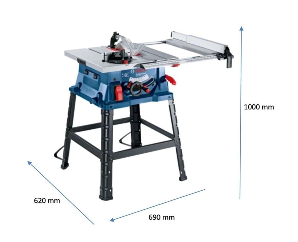Bosch GTS 254 Tezgah Tipi 1800 W Daire Testere