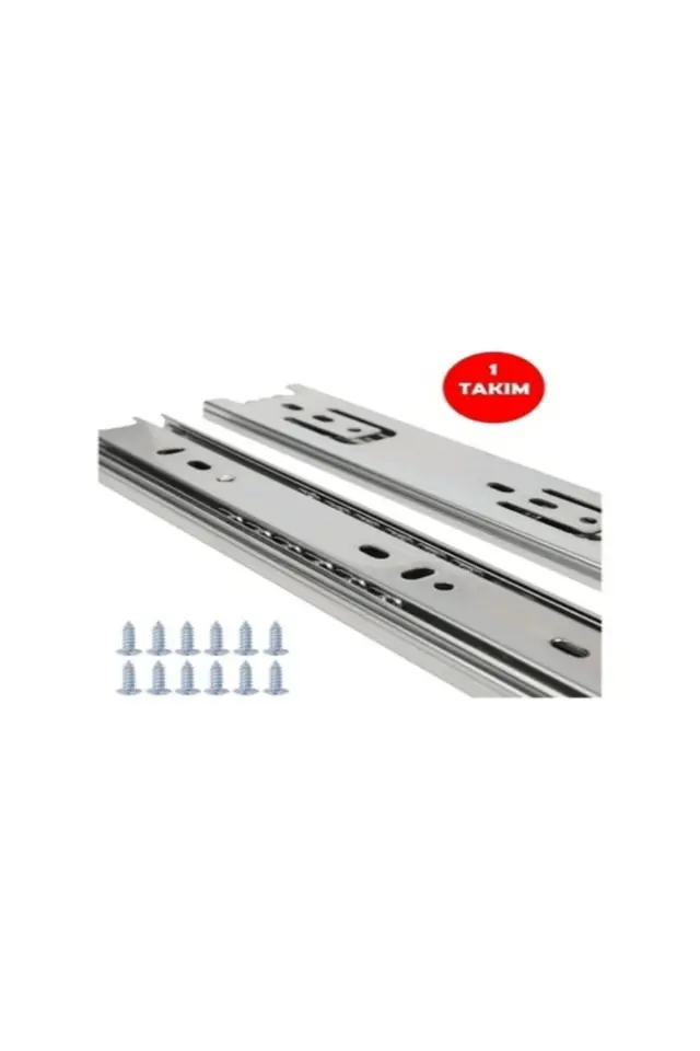 Alray 50cm Teleskopik Çekmece Rayı