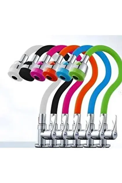 Beyazsu Renkli Musluk Başlığı Oynar Başlıklı