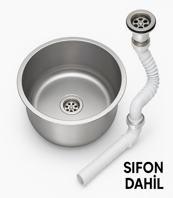 SİNKON K-30 Eviye 304 Kalite Standart Evye