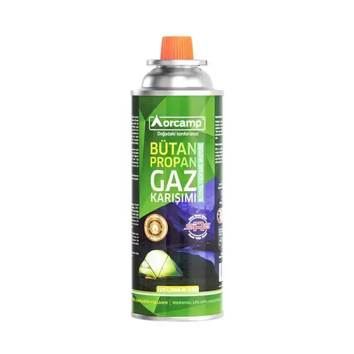 Orcamp Gaz Kartuş ( Kamp Gazı ) 227Gr 500Ml