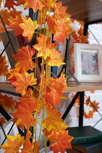 Sonbahar Yapay Sarmaşık Toptan Sarmaşık Çiçek 230cm