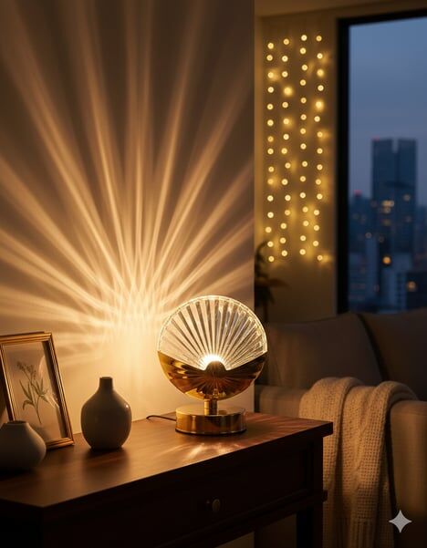 Kristal Masa Lambası