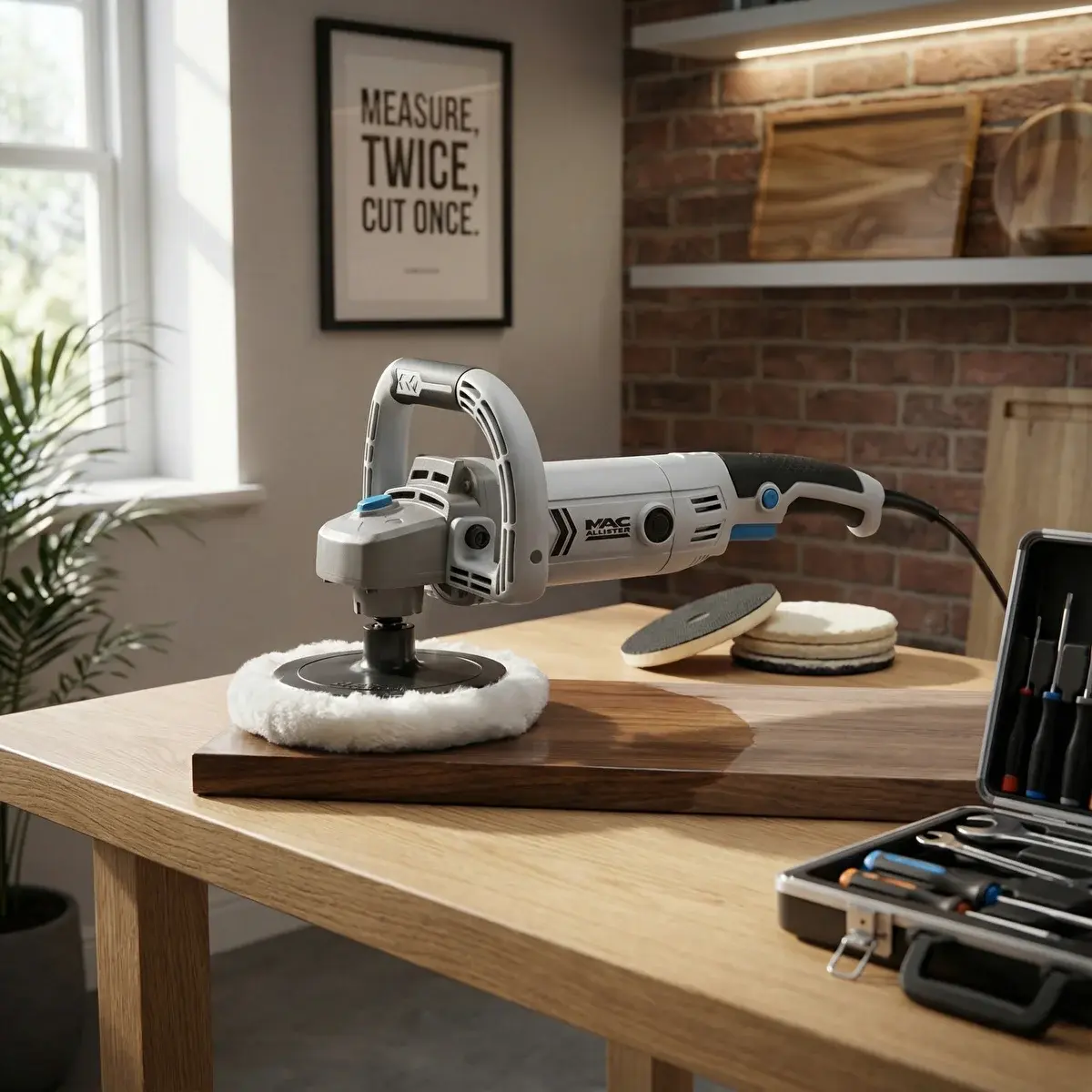 Mac Allister Polisaj Makinesi 1200W