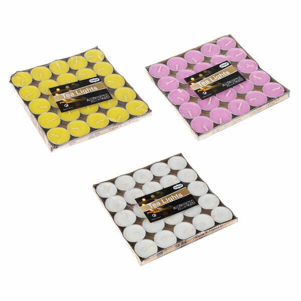 Tealight Mum 25 li Paket Tea Light Toptan Mum