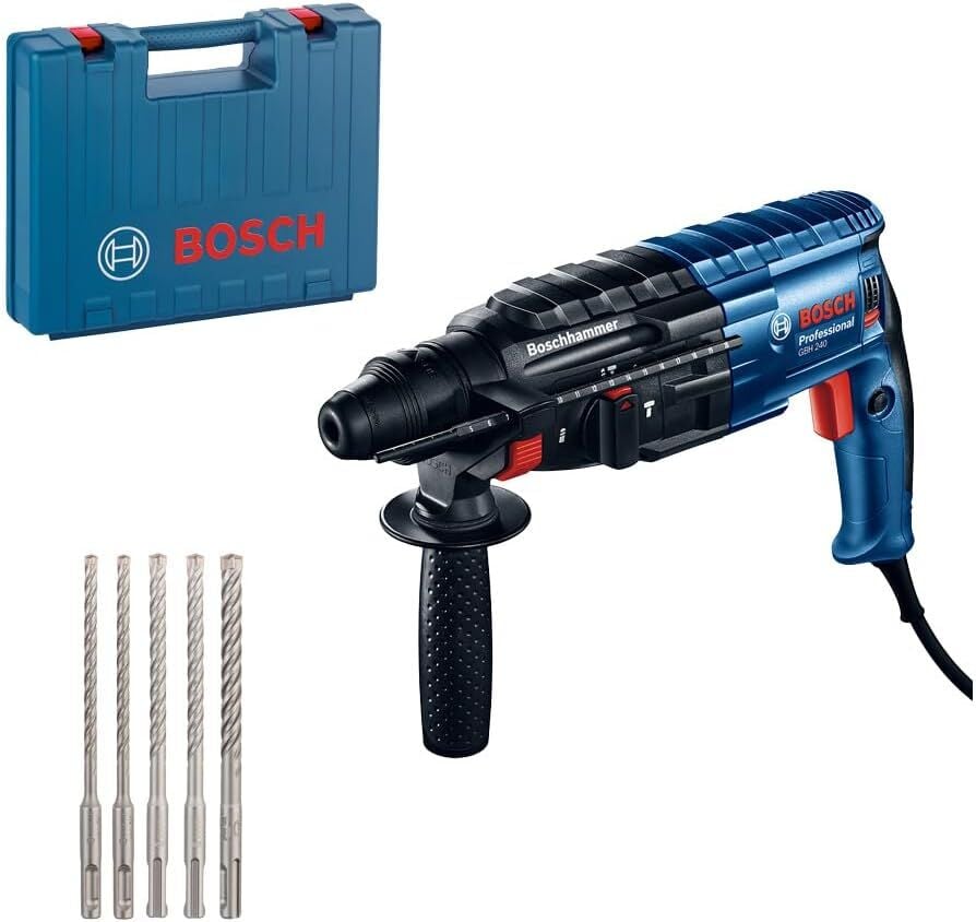 Bosch Gbh 240 Kırıcı Delici + Sds Plus Set