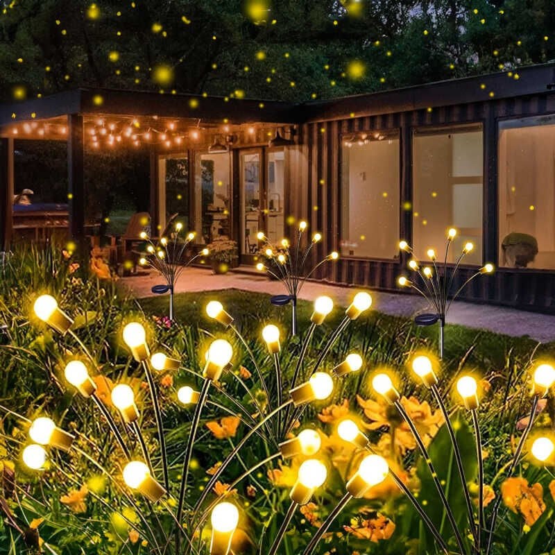 Güneş Enerjili Solar Bahçe Aydınlatması 6 Ledli Solar