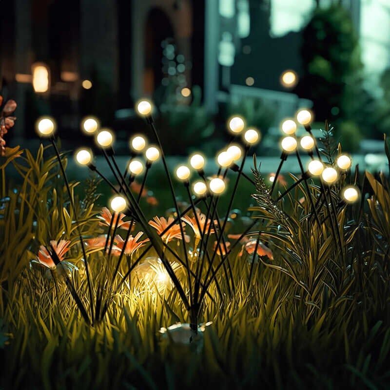 Güneş Enerjili Solar Bahçe Aydınlatması 6 Ledli Solar