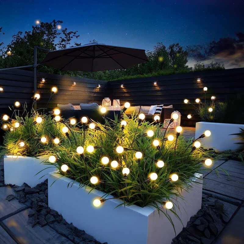 Güneş Enerjili Solar Bahçe Aydınlatması 6 Ledli Solar