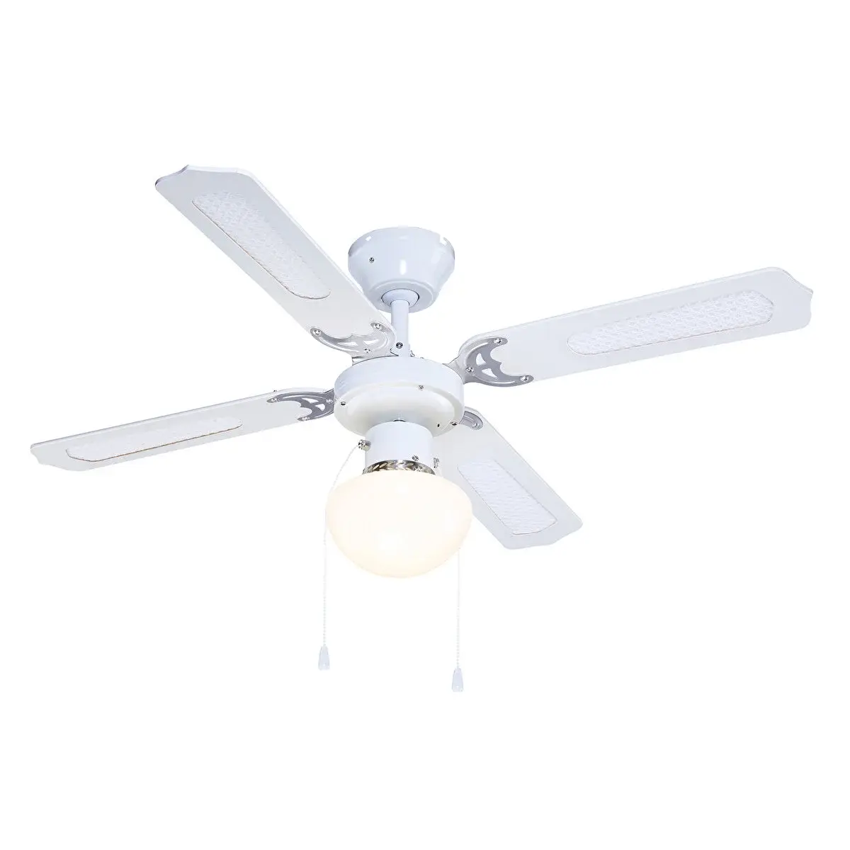 Good Home Beyaz 4 Kanat Tavan Vantilatörü 107 cm 1XE27
