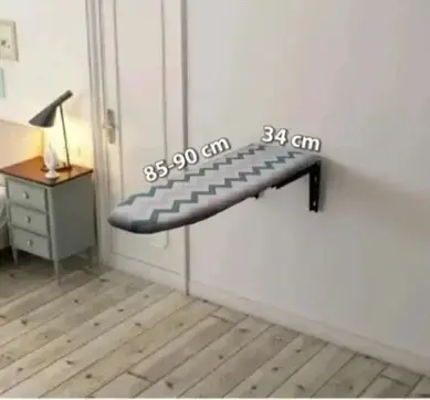 Duvara Monte Katlanır Ütü Masası 90cm Ütü Masası