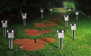 SOLAR BAHÇE AYDINLATMASI
